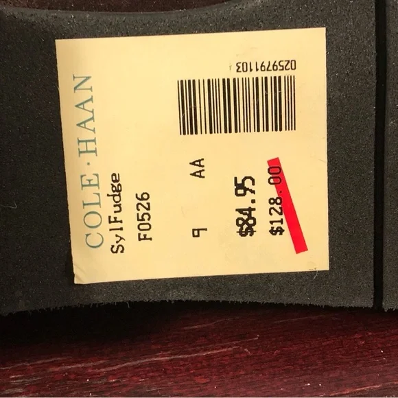 Cole Haan Women's Brown Suede/Leather Flats with Tassel Size 9AA NWT - Picture 8 of 9